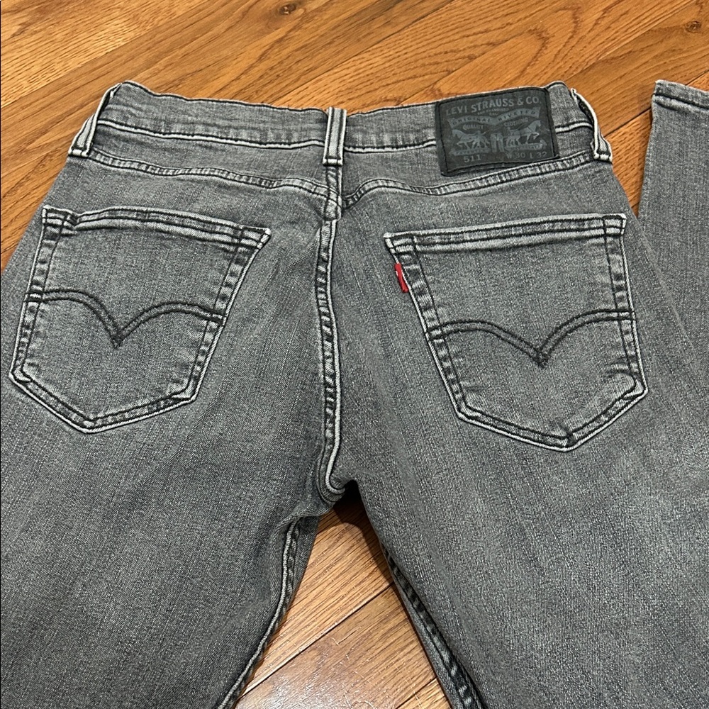 Levi's Gray Straight Men's Jeans